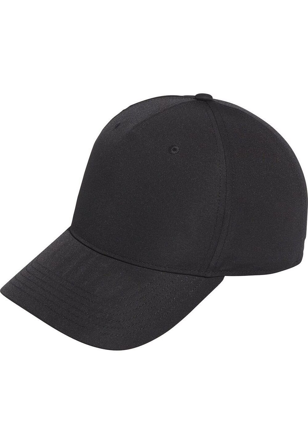 Plain black embroidered workwear cap for personalised uniforms and corporate branding in the UK.