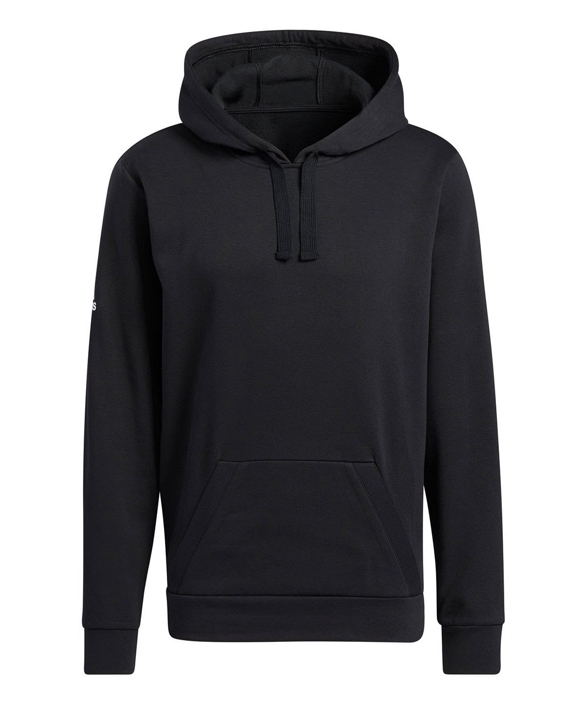 Black embroidered workwear hoodie for personalised uniforms, ideal for corporate, sports teams, or team branding, featuring a comfortable fit and durable fabric.