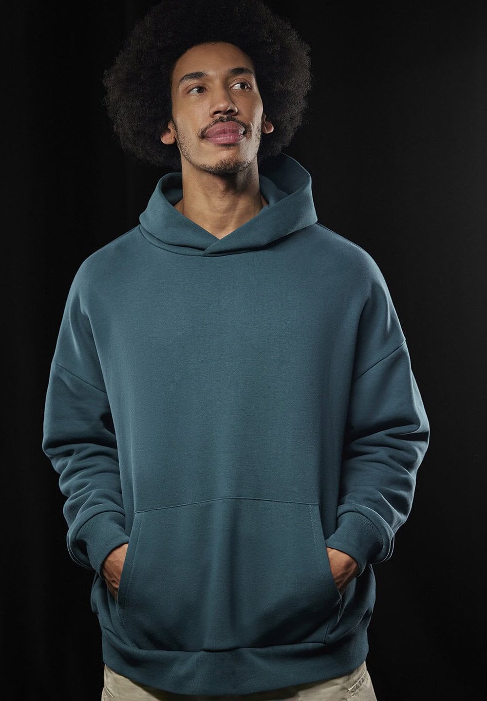 Comfortable blue hoodie with customised embroidery options for workwear and uniforms. Perfect for corporate, sports teams, or personal branding needs. Made from high-quality, durable fabric.