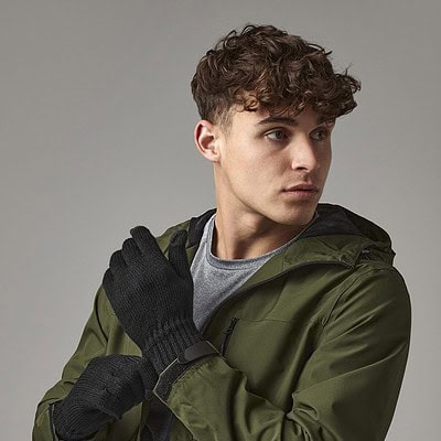 Touchscreen smart gloves for embroidery and printing.