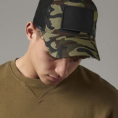 Patch Snapback Trucker Cap for Custom Embroidery and Printing.
