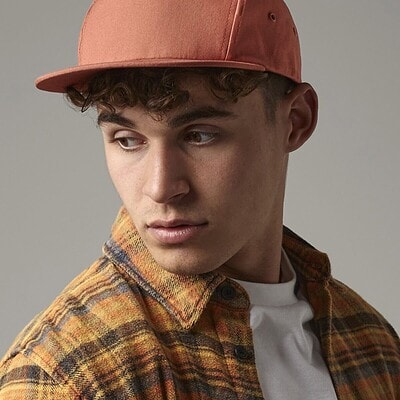 Canvas 5-Panel Camper Cap for Custom Embroidery.