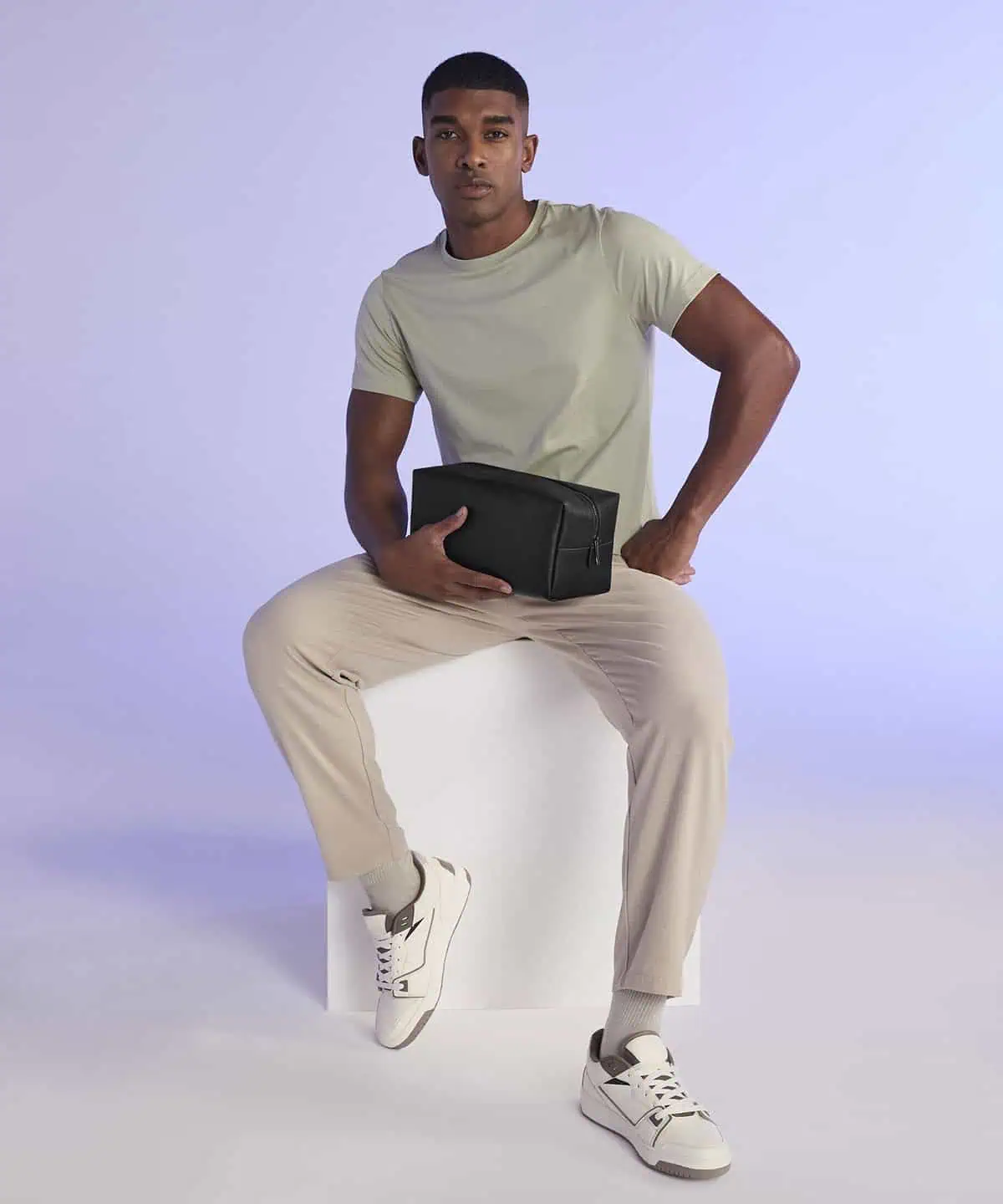 Black embroidered workwear bag, versatile and stylish accessory for personalised uniforms and professional work attire. Perfect for embroidery branding and promotional use.