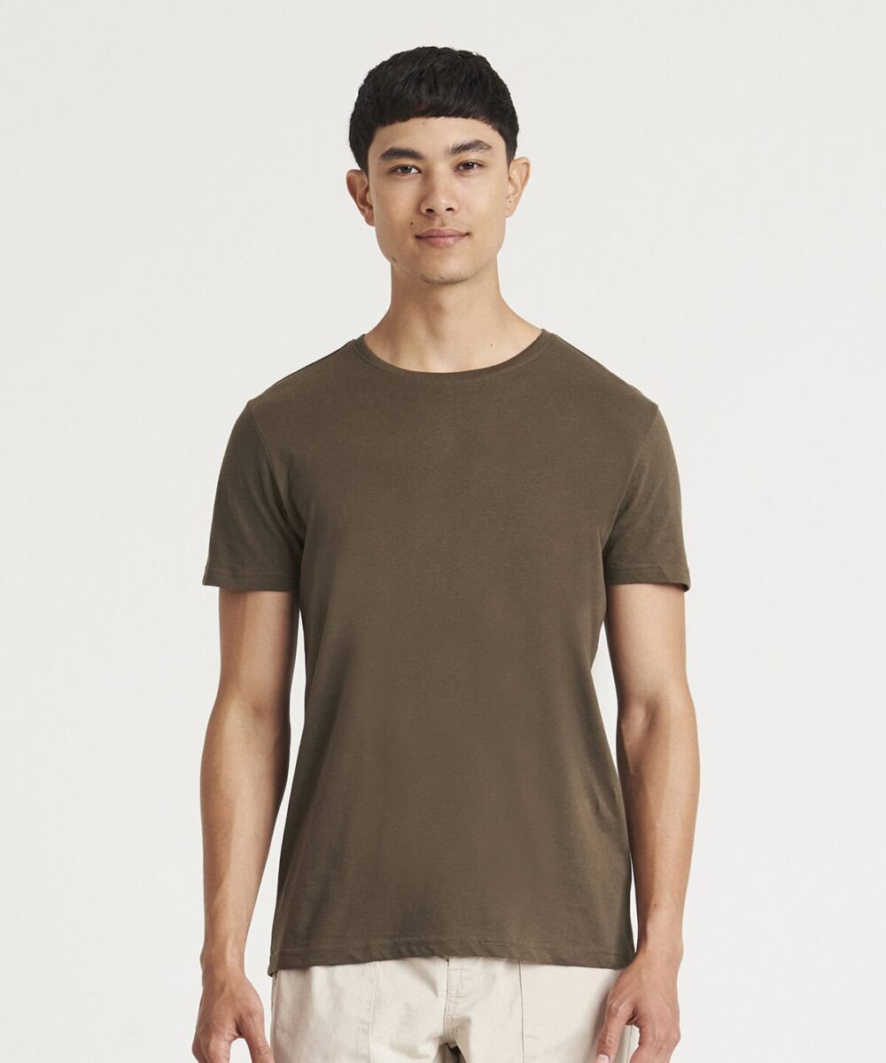 Organic Cascade Tee for Custom Embroidery.