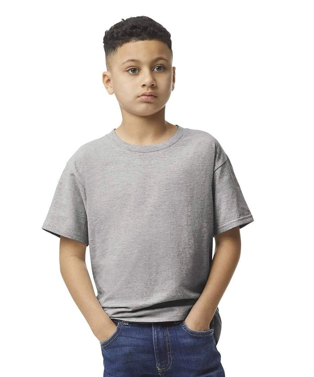 Youth Gildan GD07B Light Cotton T-Shirt for Embroidery.