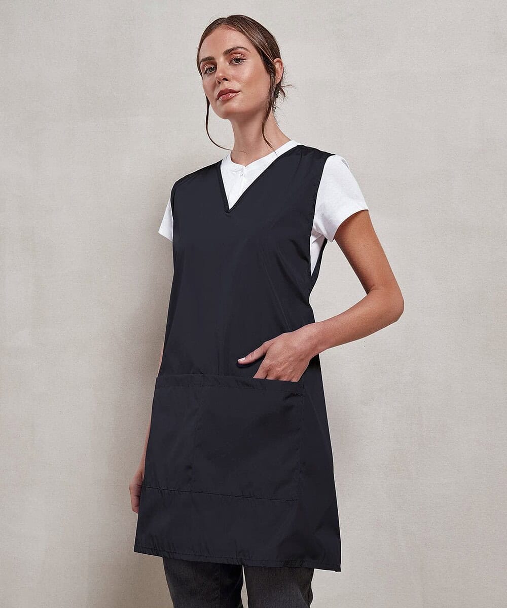 Waterproof wrap around tunic ideal for embroidery and workwear in the UK.