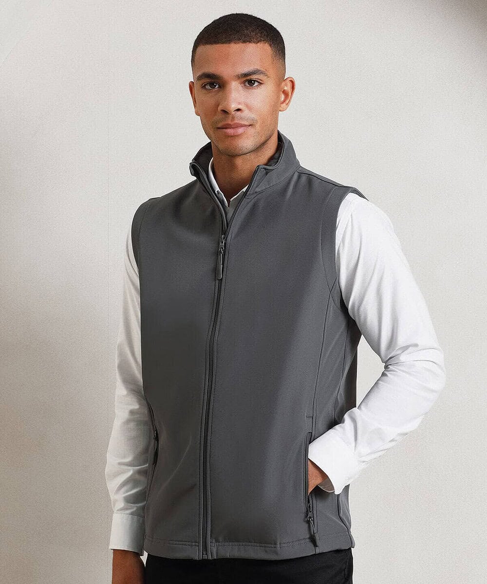 Recycled Windchecker Gilet for personalised embroidery and workwear. Lightweight, eco-friendly, idea.