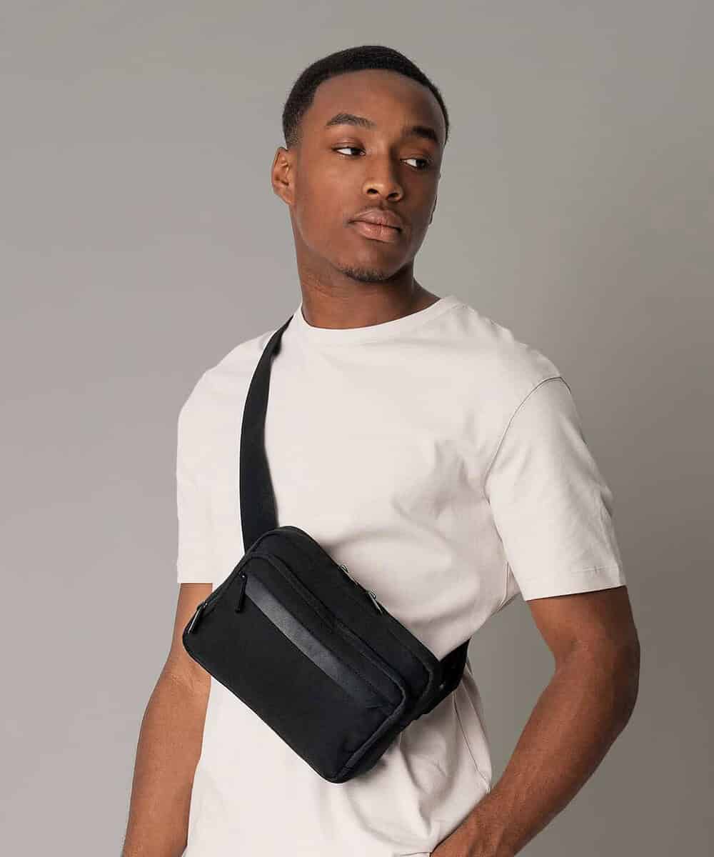 Airside Cross Body Bag for personalised embroidery, ideal for workwear and promotional use.