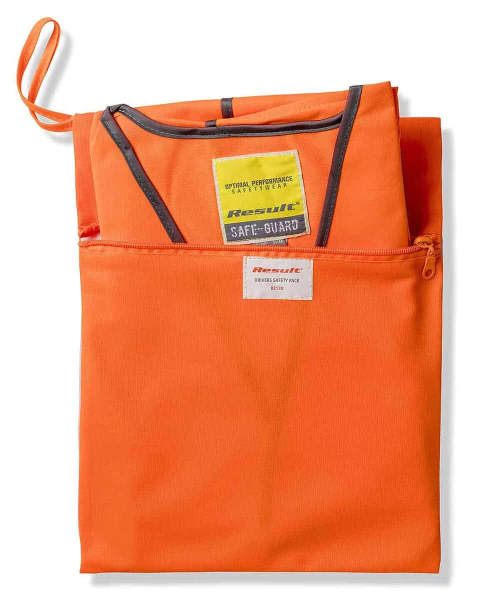 High-Visibility Safety Vest Storage Bag for Personalised Embroidery.