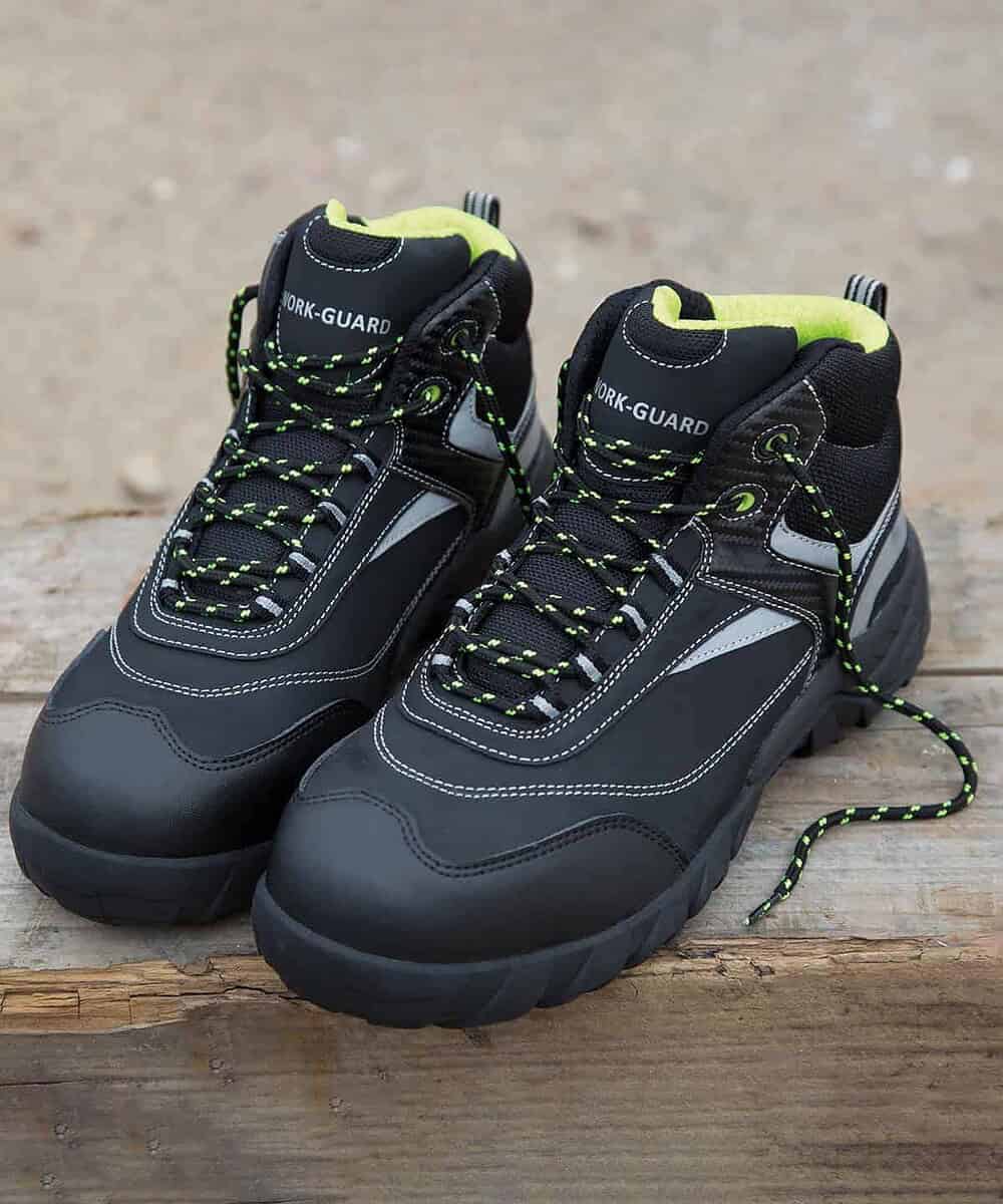 Safety Work Boots with Logo Personalisation.