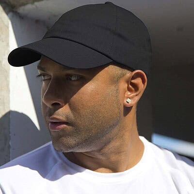 Heavy Cotton Drill Cap for Personalised Headwear with Logo.