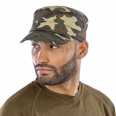 Urban Camo Cap for personalised branding and workwear. Perfect for custom logos and promotional use.