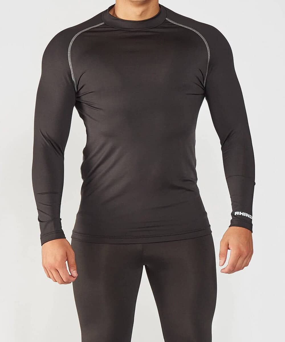 Baselayer long sleeve shirt for workwear, ideal for team uniforms and active jobs.