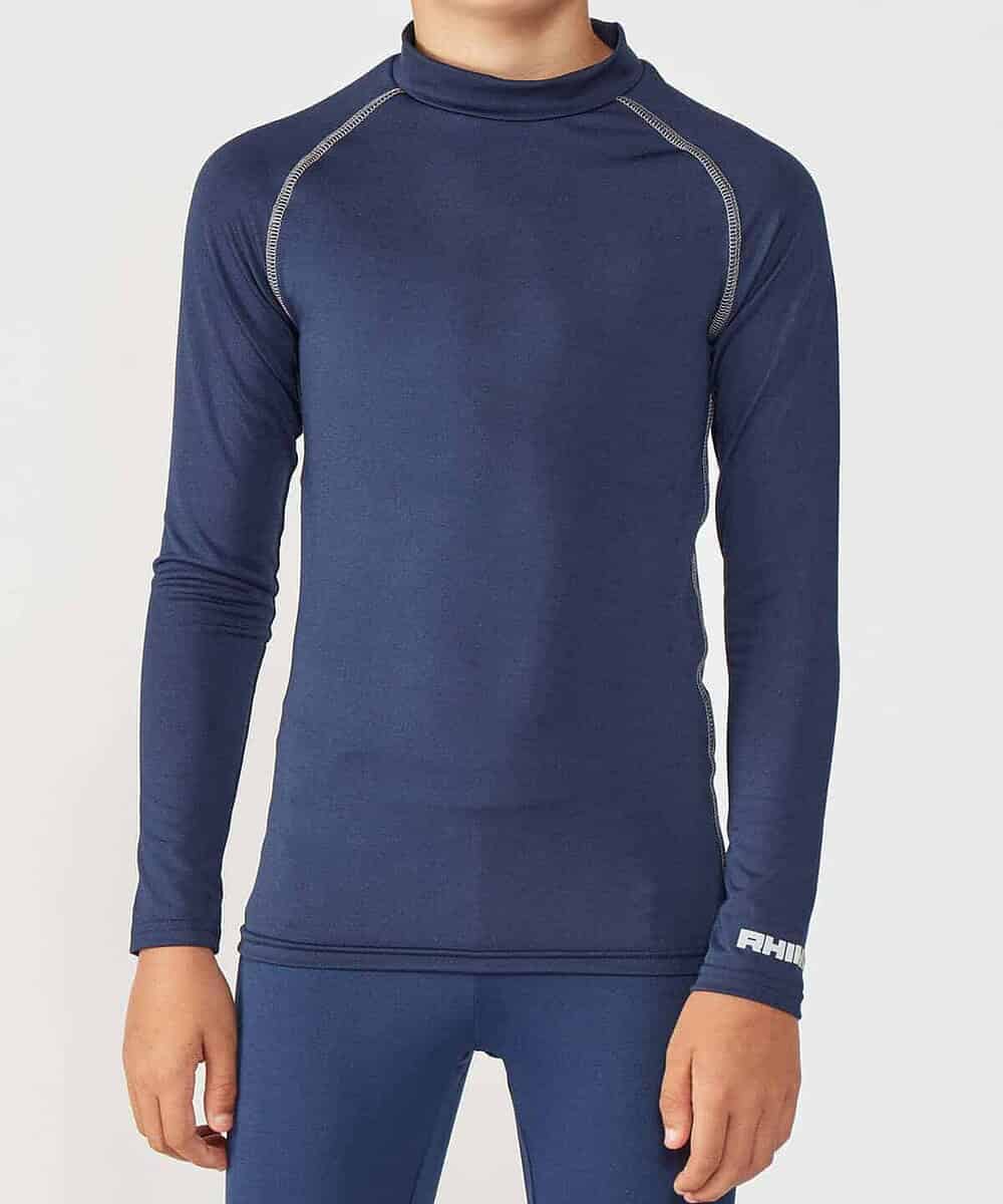 Baselayer long sleeve top for workwear and team uniforms.