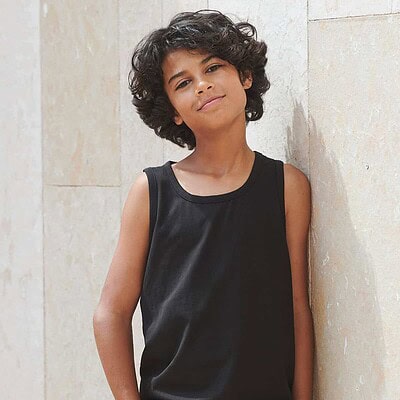 Kids Feel-Good Stretch Vest with Logo.