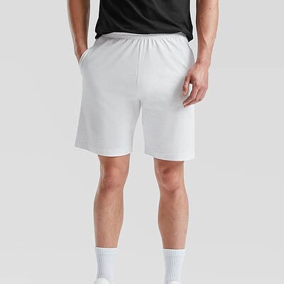 Iconic Fruit Of The Loom SS435 Jersey Shorts for work and teamwear.