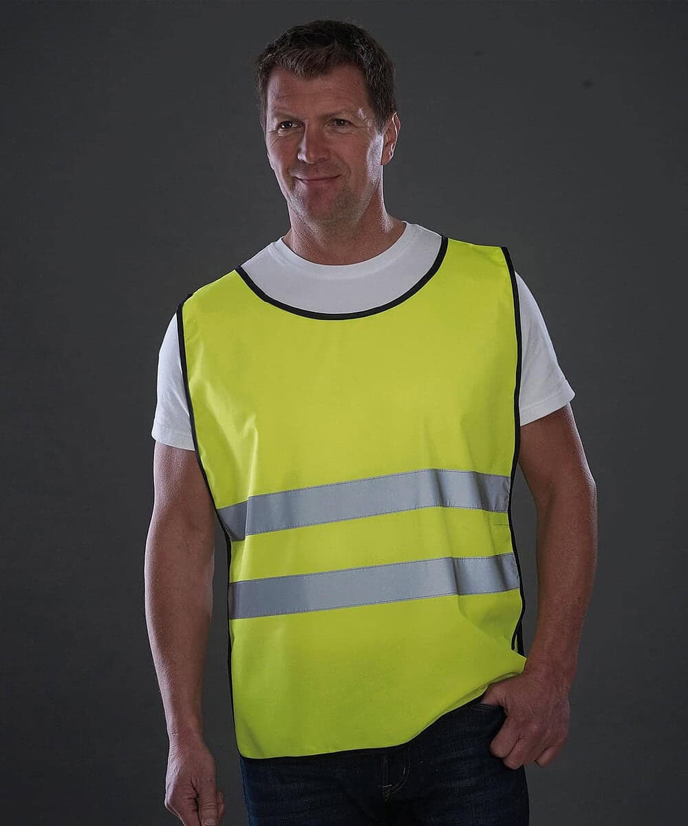 High-Vis 2-Band Tabard for Work Safety.