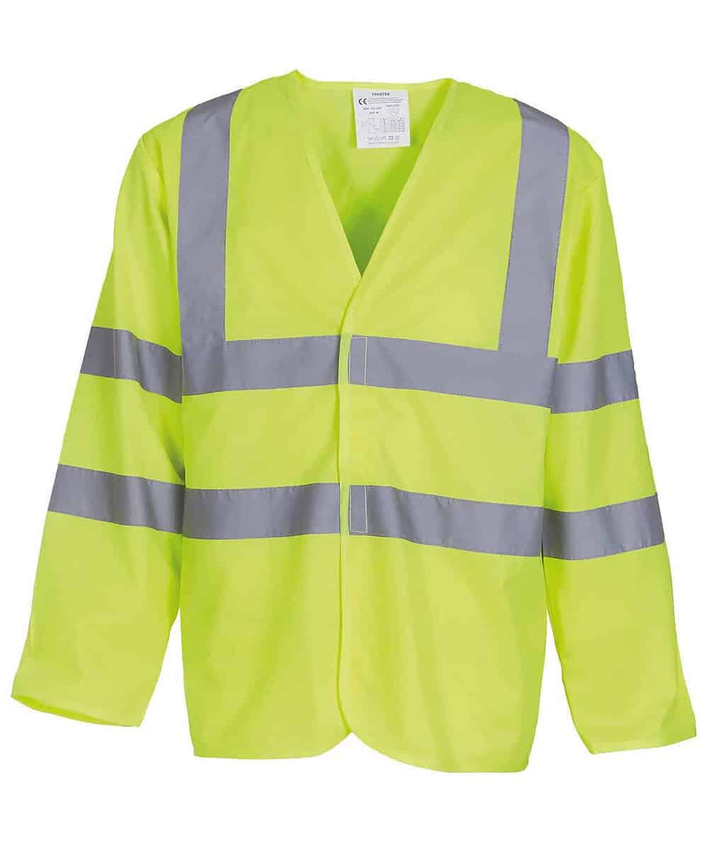 High-Vis Safety Waistcoat with Reflective Strips.