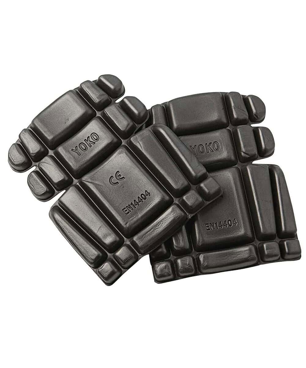 Black Yoko YK022 kneepads with adjustable straps for work safety.