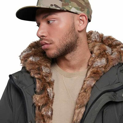 High-quality Yupoong YP083 camouflage snapback cap with adjustable fit. Perfect for branding and out.